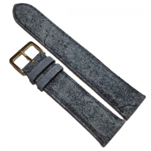 Curea Ceas „Suede Urban Grey” – Piele Întoarsă Veritabilă (12mm - 20mm) - Img 3