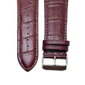 Curea Ceas „Titan XL Heritage” – Piele Naturală Maro cu Cusătură Maro (26mm, 28mm, 30mm) - Img 3