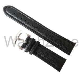 Curea ceas din piele neagra marime XL 20mm 24mm 26mm WZ1179 - Img 4