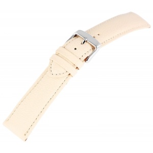 Curea Ceas Piele Naturala Crem 22mm 24mm 8181404001 - Img 3