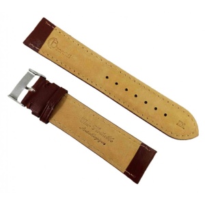 Curea Ceas Piele Naturala Maro XL 22mm WZ2165 - Img 2
