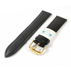 Curea ceas piele naturala neagra 22mm Matteo Ferari WZ4776 - Img 4