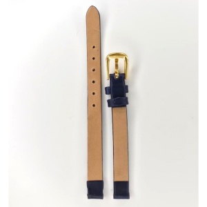 Curea Ceas Premium – Piele Naturală Bleumarin, 8mm (Lungime M) - Img 2