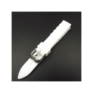 Curea ceas silicon alba 18mm 20mm 22mm 24mm WZ952 - Img 2