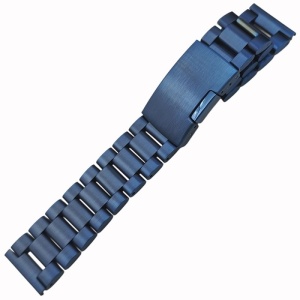 Curea de Ceas din Oțel Masiv | Albastru Marin Mat | Calitate Premium 16-22mm WZ2045 - Img 5