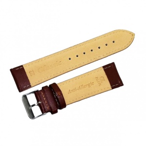 Curea de ceas din piele ecologica Maro - 18mm, 20mm, 22mm - C2949 - Img 2