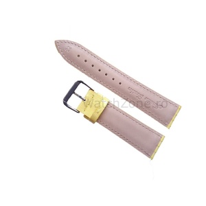 Curea De Ceas Din Piele Galbena Imprimeu Sarpe 12mm - 22mm - Img 2