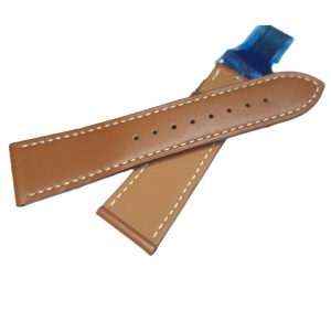Curea de Ceas din Piele Maro– 23 mm – Lungime M – Sistem Deployant – Inspirat Hermès - Img 2