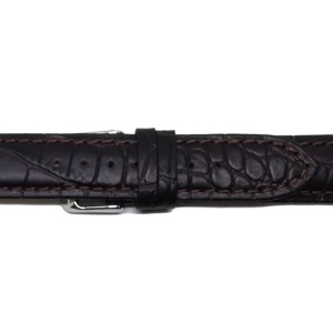 Curea de ceas din piele naturala Maro XL - 18mm / 20mm / 22mm / 24mm - C3047 - Img 3