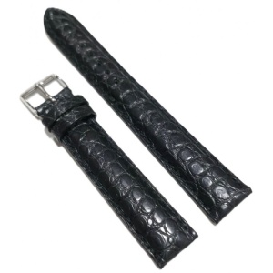 Curea de Ceas din Piele Veritabilă de Crocodil – Lux Autentic Fleurus France (18mm)