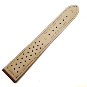 Curea de ceas Fleurus - Maro - Piele Vitel 18mm, 20mm 1FH14D36M - Img 2