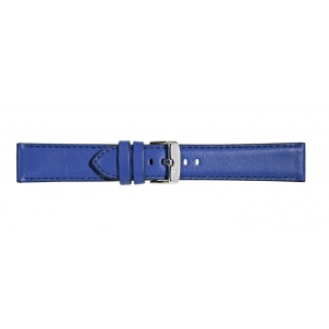 Curea de ceas Morellato Croquet Nappa - Culoare Albastra - 20mm, 22mm - A01X5123C03065CR - Img 2