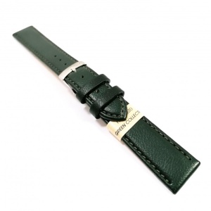 Curea de ceas - Morellato Green Collection - Piele Ecologica - Culoare Verde Inchis - 18mm 20mm 22mm 24mm - A01X5336D05071CR - Img 3