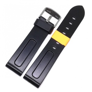 Curea de ceas Morellato Mariner Gomma Morbida - Silicon, culoare neagra - 22mm - A01U2859198019CR - Img 3