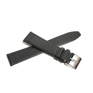 Curea de ceas Neagra din piele naturala - 18mm 20mm 22mm - GR269 - Img 2