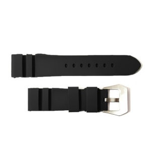 Curea de ceas Neagra din Silicon 22mm JD1611 - Img 3