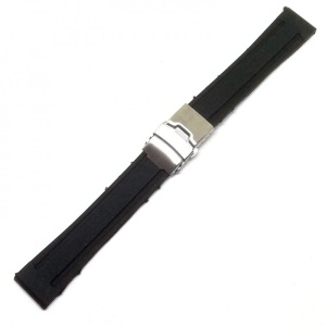 Curea Din Silicon Cu Inchidere Deployant 18mm 20mm 22mm 24mm WZ611 - Img 3