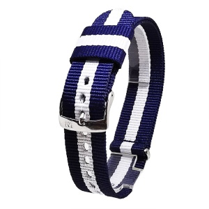 Curea Morellato tip NATO Evolution Nastro Cannete Blue White 18mm A01X4737A74816CR