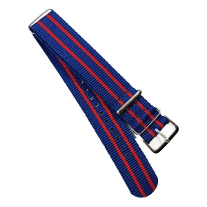 Curea NATO Material Textil Rosu Albastru 18mm 20mm 22mm - Img 6
