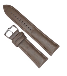 Curea Piele Naturală Taupe – 14/16/18/20/22 mm – Cataramă Oțel – Finisaj Sofisticat