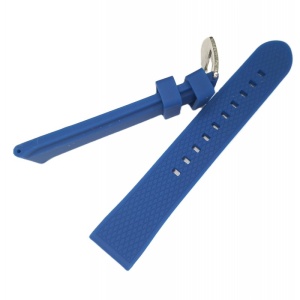 Curea Silicon Fin la Atingere pentru Smartwatch – 20 mm – 5 Culori – Lungime M – Cataramă Argintie - Img 5