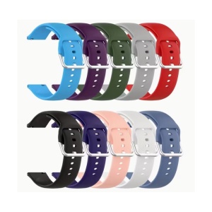 Curea Silicon Universală 20/22 mm – 9 Culori Vibrante – Moale, Confortabilă și Rezistentă - Img 2