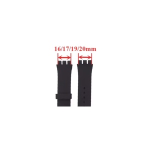 Curele de Silicon Compatibile cu Ceasuri Swatch – 16mm / 17mm / 19mm / 20mm WZ601 - Img 2