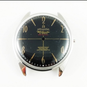 Kit Reparație Ceas Atlantic Worldmaster 61476 – Carcasă, Cadran, Geam, Ax, Coronită și Indicatori - Img 3