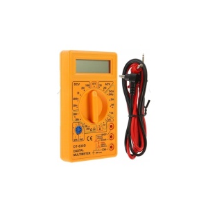 Multimetru Digital DT-830D – Aparat de Măsură Compact cu Buzzer și Test Tranzistori