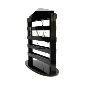 Organizator Vertical pentru Cercei PX-988 – Capacitate 140 Perechi, Finisaj Negru Elegant - Img 3