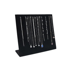 Panou de Prezentare pentru Lanturi si Bratari Negru / Gri- WZ4057