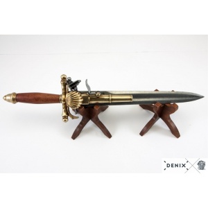 Replica Pistol-Cuțit, Franța - Secolul al XVIII-lea - Img 4