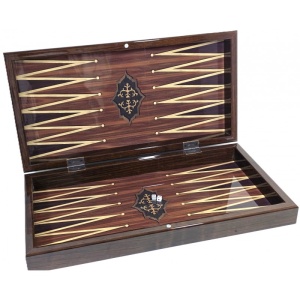 Set Backgammon Star Antique în Nuc, cu Blocare Magnetică – Nessiworld 1021798
