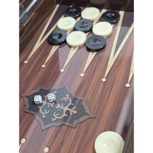 Set Backgammon Star Antique în Nuc, cu Blocare Magnetică – Nessiworld 1021798 - Img 5