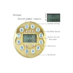 Telefon Retro Luxury – Autenticitate și Rafinament din Lemn Masiv și Rășină - Img 2