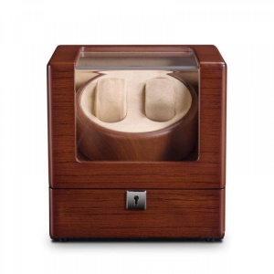Watch Winder 2+ 0 - Lemn Natur - Dispozitiv pentru intoarcere ceasuri automatice - WW3868 - Img 2