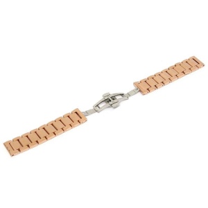 Bratara ceas 20mm otel inoxidabil Copper Gold WZ1681 - Img 4