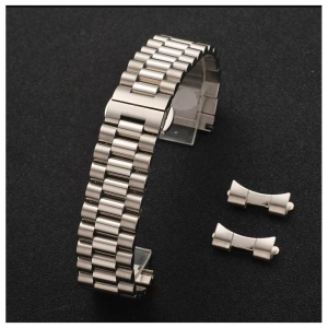 Bratara de ceas Argintie 14mm 16mm 18mm 19mm 20mm 21mm 22mm 23mm 24mm WZ2743 - Img 3