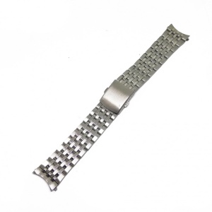 Bratara de ceas argintie 20mm 22mm Capete Curbate WZ3588 - Img 3