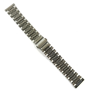 Bratara pentru ceas argintie 20mm 22mm 2BR15 - Img 2