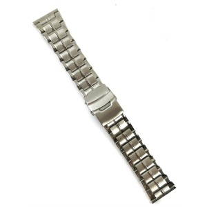 Bratara pentru ceas argintie 24mm 6BR22 - Img 2