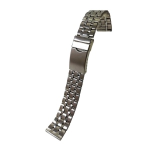 Bratara pentru ceas Highgard - Culoare Argintie - 5 randuri de zale - 18mm, 20mm, 22mm - WZ4305 - Img 6