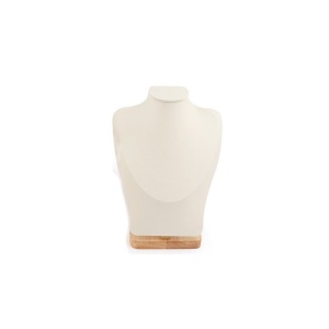 Bust prezentare pandantive si cercei din bambus si textil WZ1663L