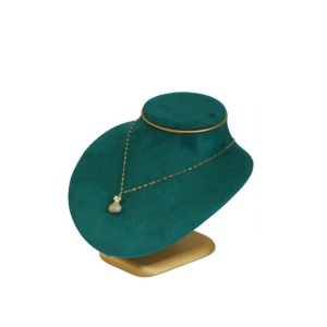Bust prezentare Smaranda Medium Verde Inchis si Auriu- SM5251 - Img 1