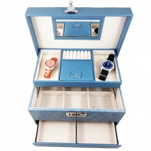 Caseta Bijuterii Maro / Bleu Annapolis WZ1399 - Img 2