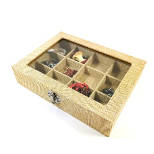 Caseta pentru bijuterii cu 12 spatii Tex Barn WZ4346 - Img 4