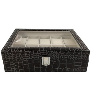 Caseta pentru depozitare ceasurilor cu 10 spatii Premium - Img 3