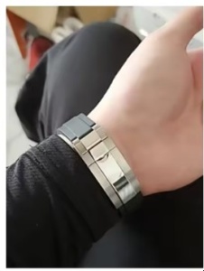 Cataramă Glide Lock 9 mm – Oțel Inoxidabil – Compatibilă Rolex Submariner, Daytona, GMT – Reglaj Fin - Img 2