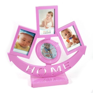Ceas de masa cu rame foto si alarma `Home` 7505A