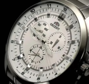 Ceas Orient FUT0D002W0 - Quartz Japonez - 42 mm - Cadran Alb - Brățară Oțel - Img 3